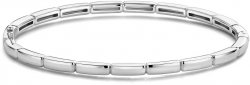 TI SENTO Gold Line Detail Bangle 23001SI