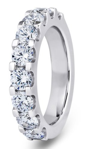 Antares Platinum  4.3mm Diamond Set Wedding Ring