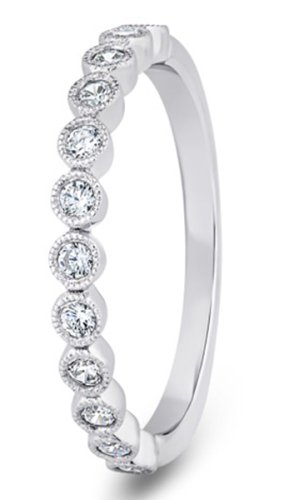 Phoebe Platinum  2.6mm Diamond Set Wedding Ring