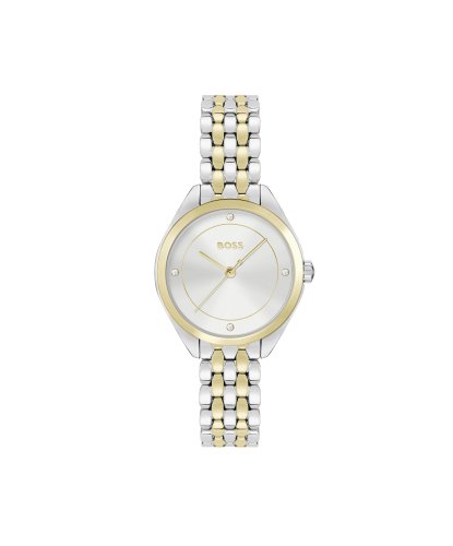 Boss Women's Mae Two Colour Bracelet Link Watch