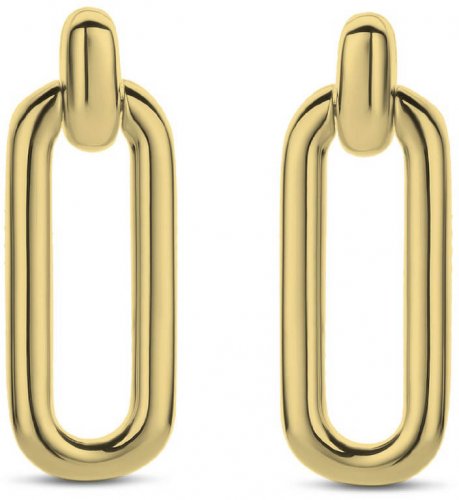 TI SENTO Gold Link Earrings 7847SY