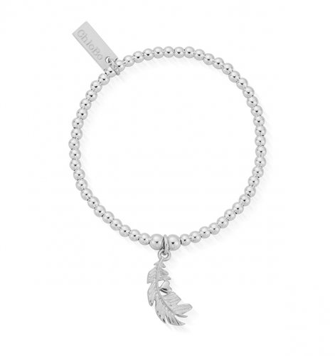 Chlobo Children?s Cute Charm Heart In Feather Bracelet