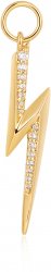 Ania Haie Gold Lightning Earring Charm