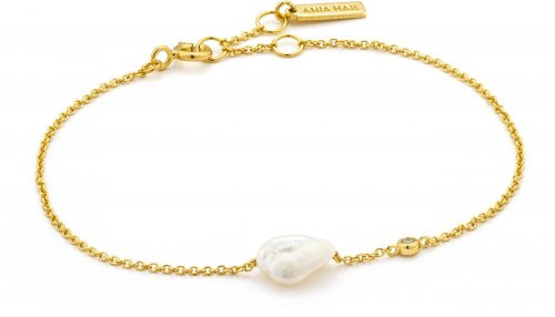 Ania Haie Single Pearl Bracelet
