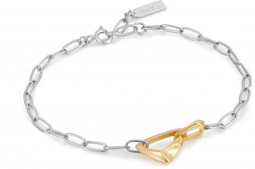 Ania Haie Silver Arrow Link Chunky Chain Bracelet