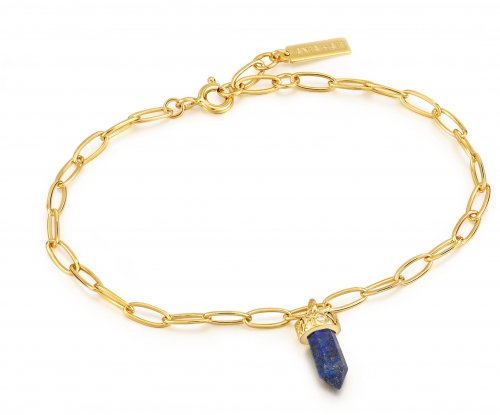 Ania Haie Lapis Point Pendant Bracelet