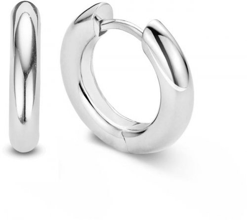 TI SENTO Silver Hoop Earrings  7557SI