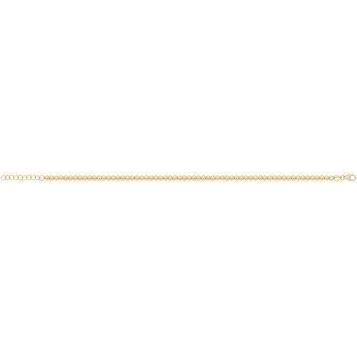 9ct Gold Beaded Bracelet 