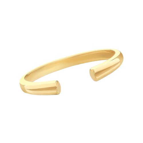 Silver Gold Plated Open Ring 
