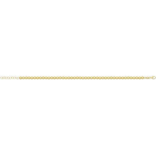 9ct Gold Beaded Bracelet 