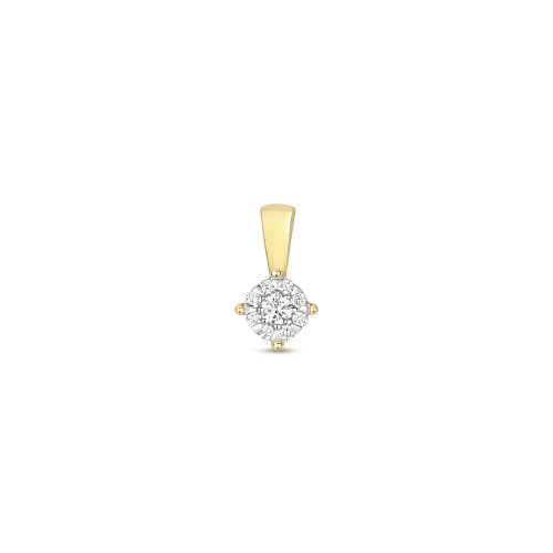 Diamond Brilliant Range Pendant In 9ct Gold 