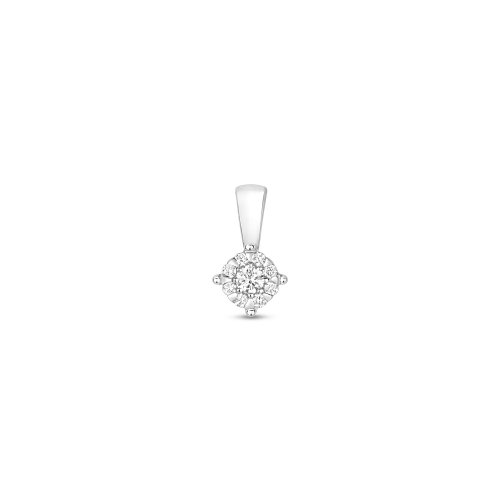 Diamond Brilliant Range Pendant In 9ct White Gold 