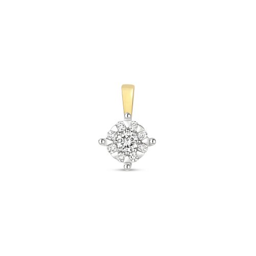 Diamond Brilliant Range Pendant In 9ct Gold 