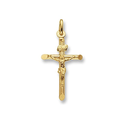 9ct Gold Crucifix Pendant 