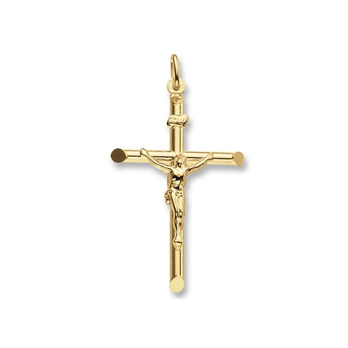 9ct Gold Crucifix Pendant 