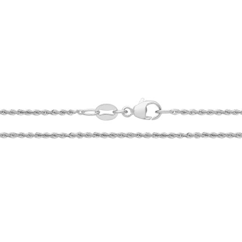 Platinum Fine Rope Chain 