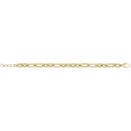 9ct Gold Hollow Bracelet 