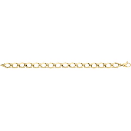 9ct Gold Hollow Bracelet 