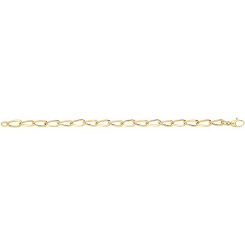 9ct Gold Hollow Bracelet 