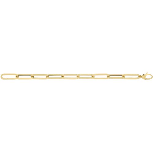 9ct Gold Hollow Bracelet 