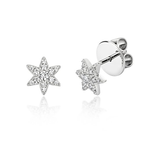Six Pointed Star Stud Earrings LEG0126