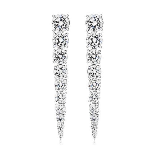 Graduated Talon Claw Set Long Drop Dramatic Earrings LEG0046
