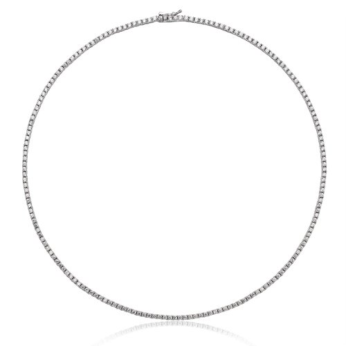Silver & Co Tennis Necklet SNG0008