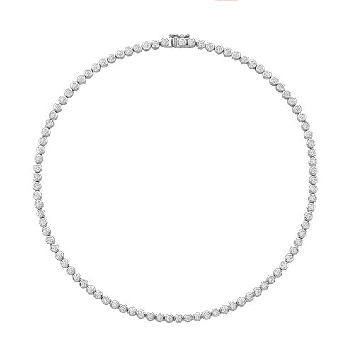 Silver & Co Tennis Necklet SNG0011