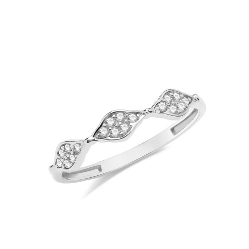 9ct Gold Cz Ring 
