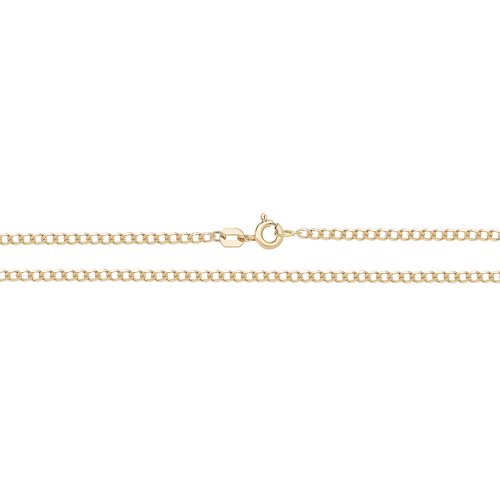 9ct Gold Flat Curb Chain 