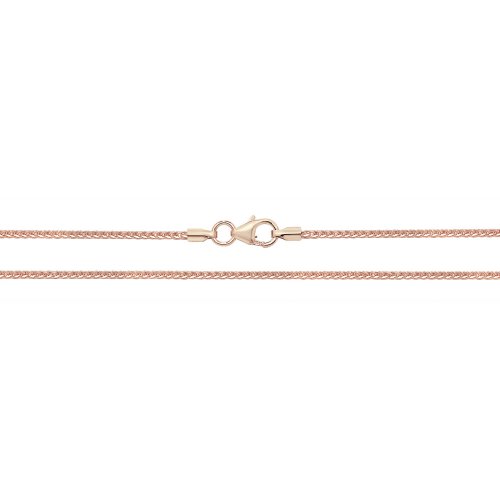 9ct Rose Gold Spiga Chain 