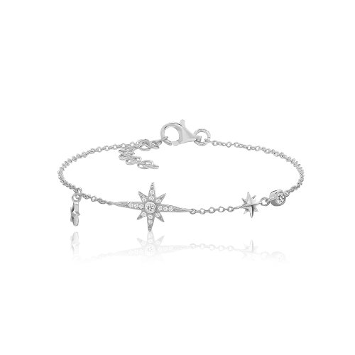 Silver & Co Fine Northern Star Braclet SBG0047