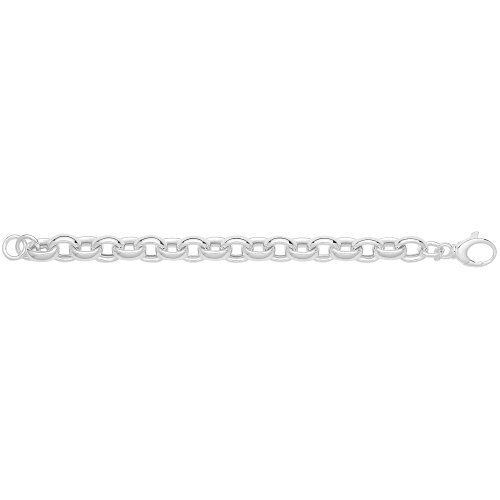 Silver Solid Belcher Braclet 