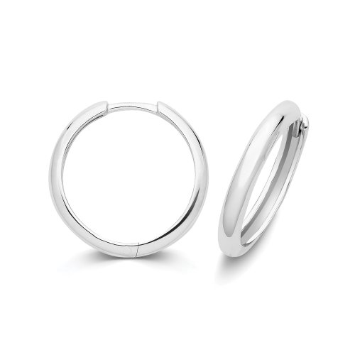Silver Rhodium Plated Clickers G51431-