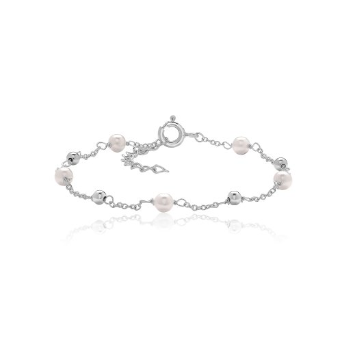 Silver & Co Pearl Bracelet SBG0063