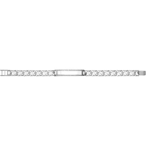 Silver Id Bracelet 