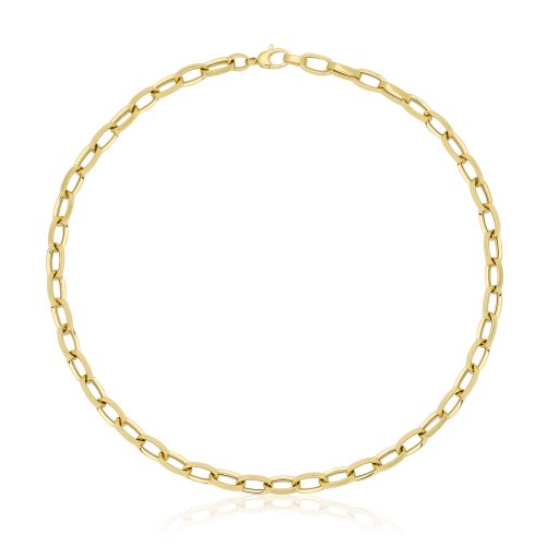 9ct Gold Hollow Necklace 