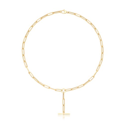 9ct Gold Hollow Necklace 