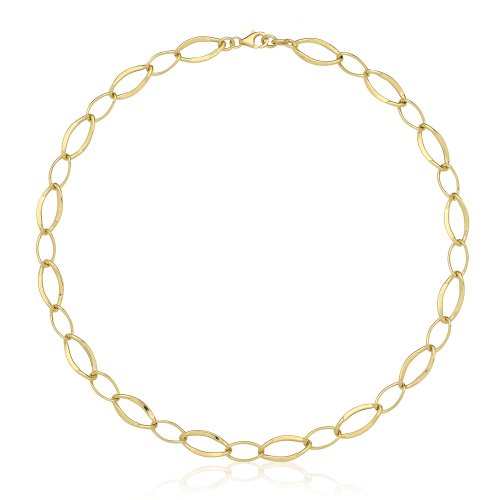 9ct Gold Hollow Necklace 