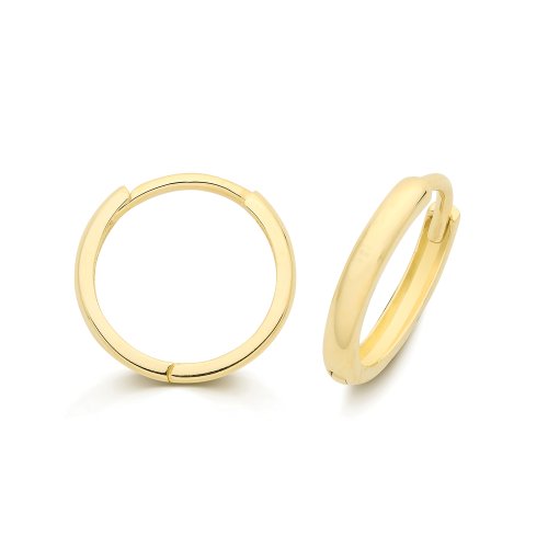 9ct Yel Gold Huggies 