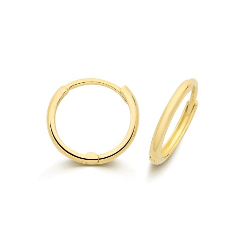 9ct Yel Gold Huggies 