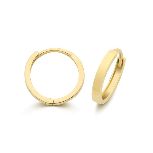9ct Yel Gold Huggies 