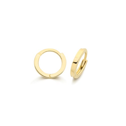9ct Yel Gold Huggies 