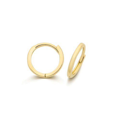 9ct Yel Gold Huggies 