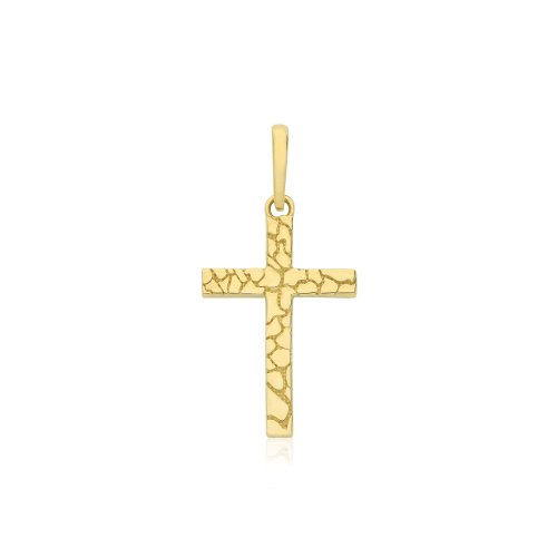 9ct Yellow Gold Cross 