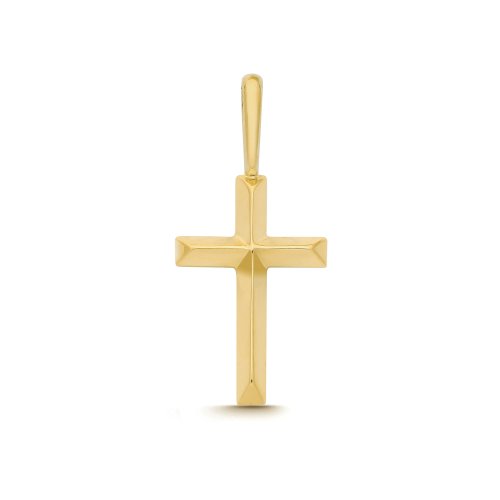 9ct Yel Gold Cross 