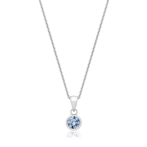 Silver & Co December Birth Stone (tanzanite) Pendant SPG0112