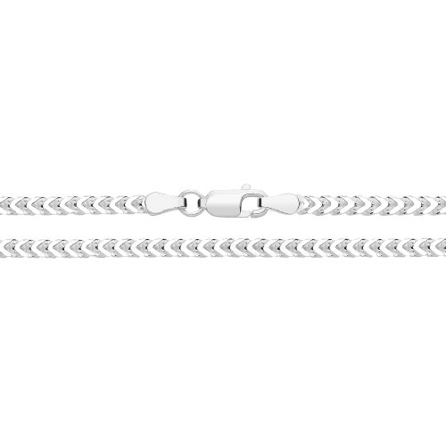 Silver Franco Chain 080 Gauge 