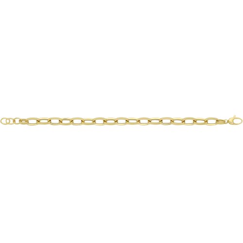 9ct Gold Hollow Bracelet 