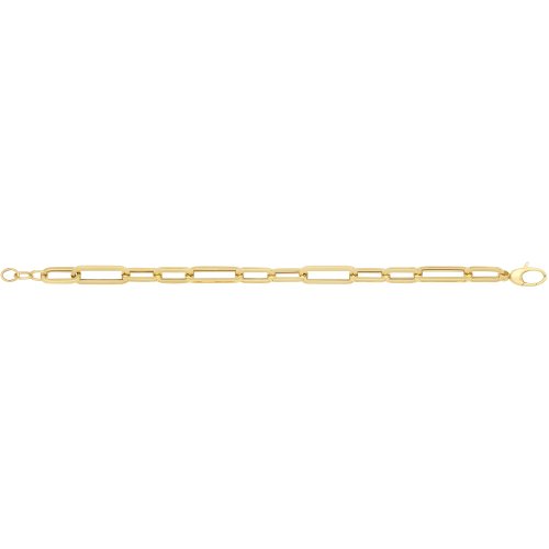 9ct Gold Hollow Bracelet 